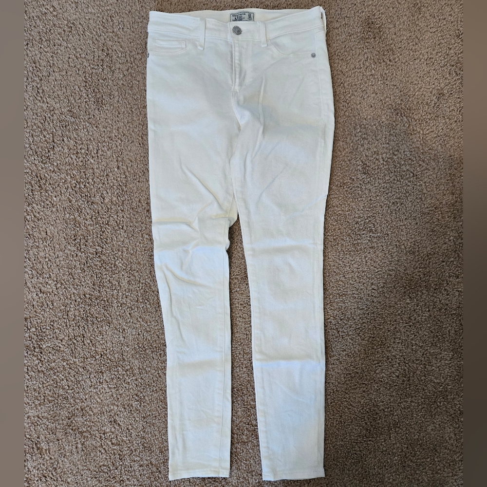 A&F Low Rise Petite Super Skinny Jeans